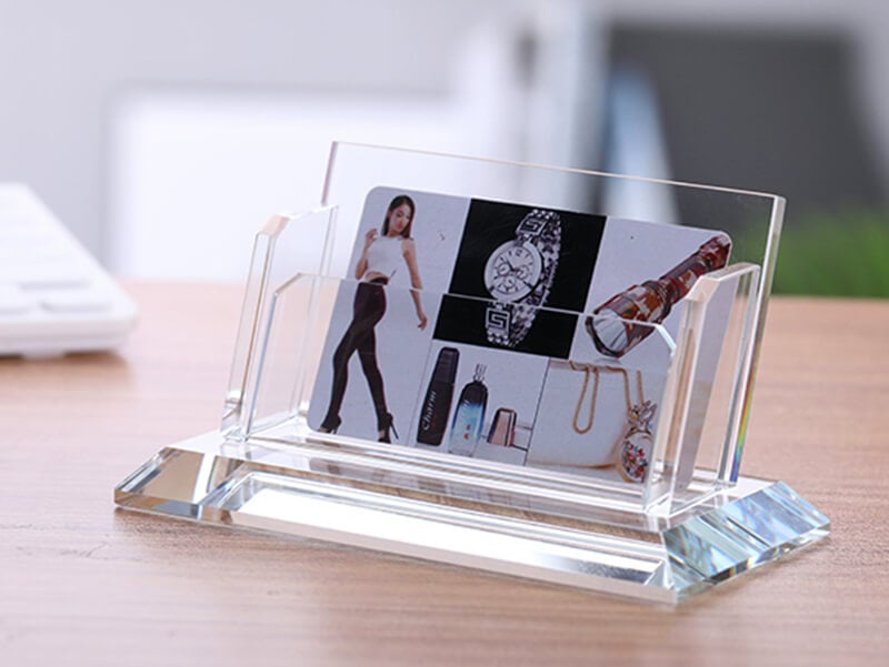 Acrylic name card holder