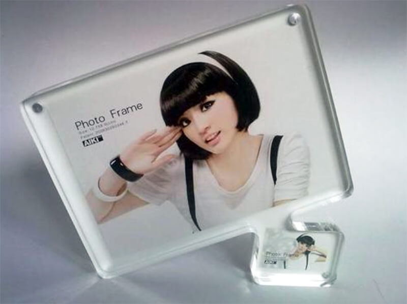 acrylic photo frame