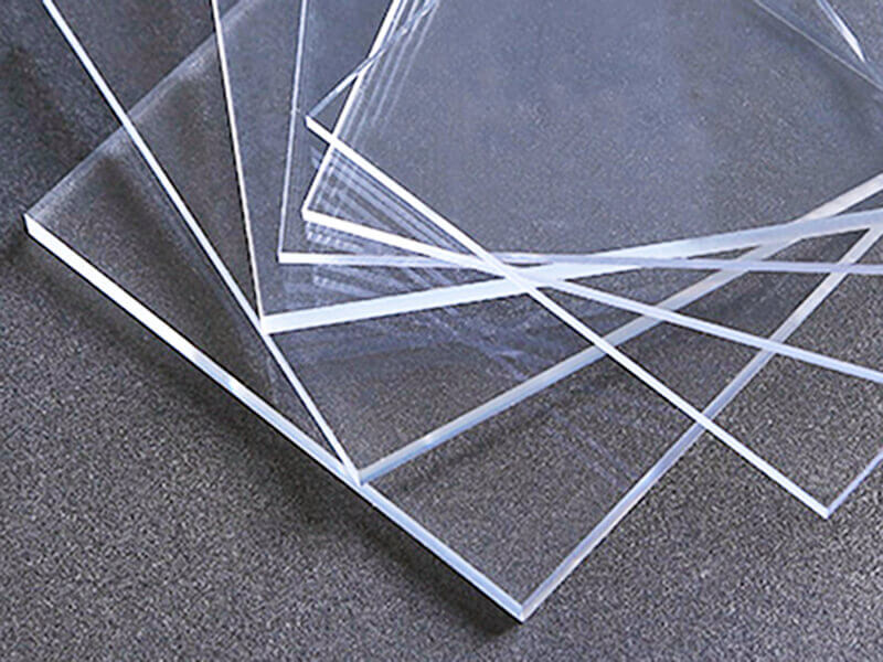 12 Length Transparent Clear 0.06 Thickness 12 Width Acrylic Sheet UL 94HB Standard Tolerance 